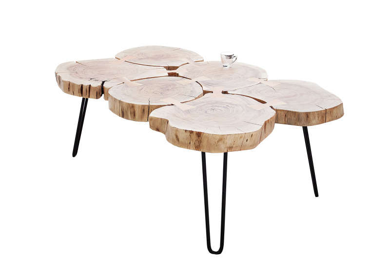 INVICTA INTERIOR Konferenční stolek Goa II 115cm akácie
