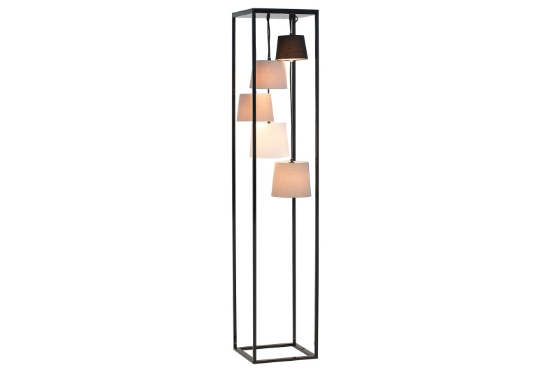 INVICTA INTERIOR Designovýá kovová stojací lampa - Stymfalos