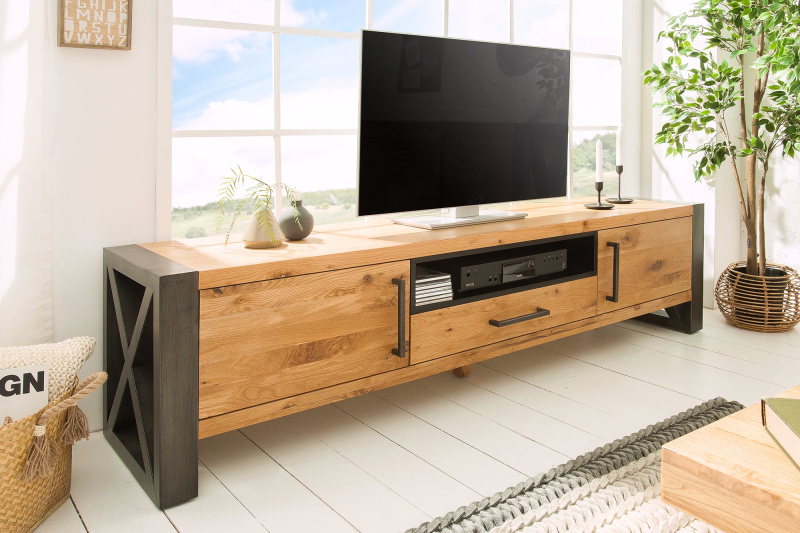 INVICTA INTERIOR TV stolek Thor 200cm divoký dub