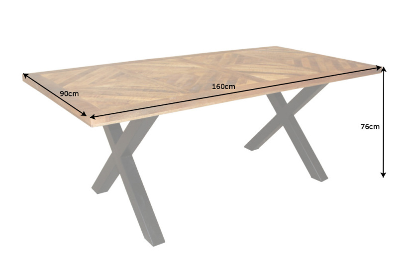 INVICTA INTERIOR Jídelní Stůl - Infinity Home 160Cm