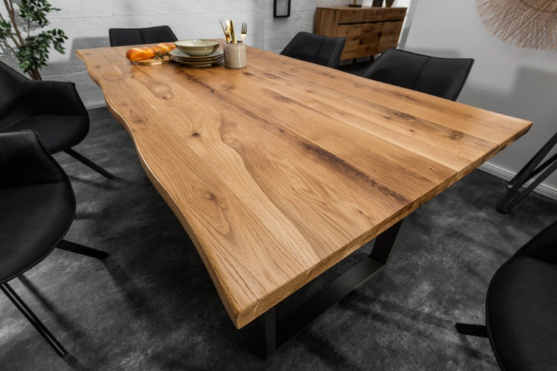 Jídelní stůl LIVING EDGE 160cm divoký dub