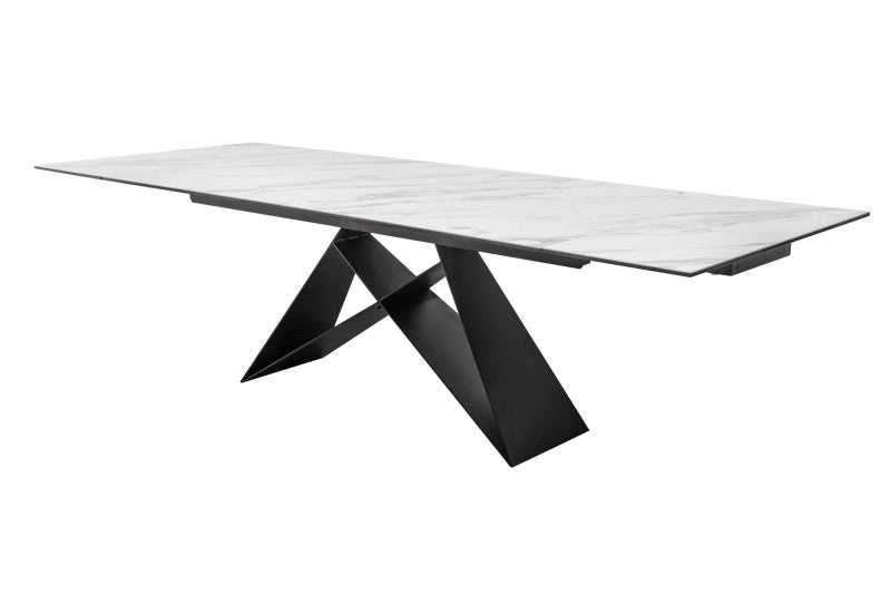 INVICTA INTERIOR Rozkládací jídelní stůl Prometheus 180–260 cm s keramickou deskou