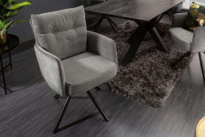 Otočné křeslo GYES Dekorhome