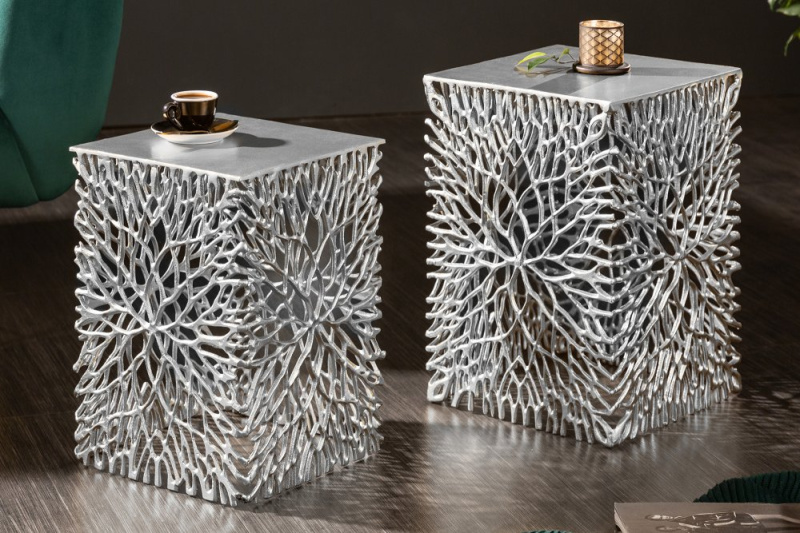 Odkládací stolek 2 ks ESUS Dekorhome