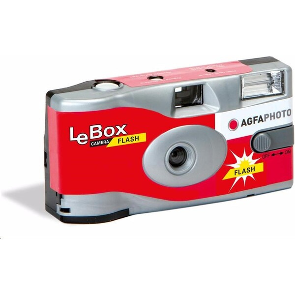 Agfaphoto LeBox Flash 400/27 jednorázový fotoaparát s bleskem Original