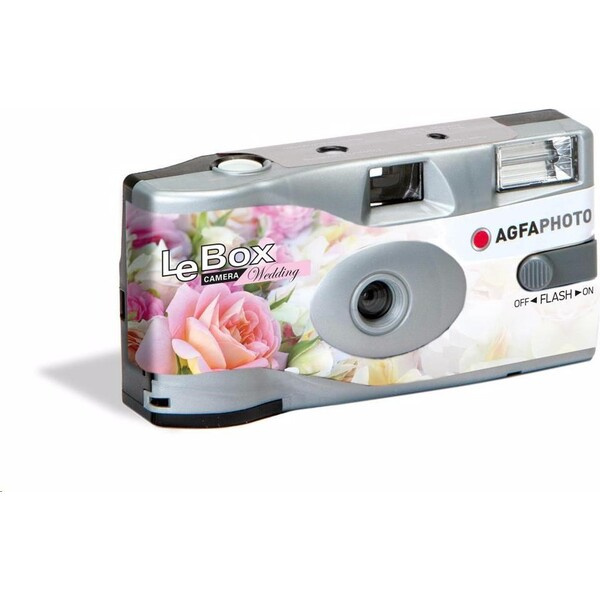 Agfaphoto LeBox Flash 400/27 jednorázový fotoaparát s bleskem Wedding