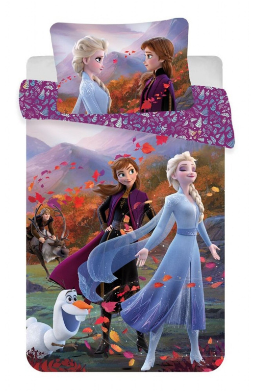 Jerry Fabrics Disney povlečení do postýlky Frozen 2 Wind baby Varianta: Disney povlečení do postýlky Frozen 2 Wind baby 100x135, 40x60 cm