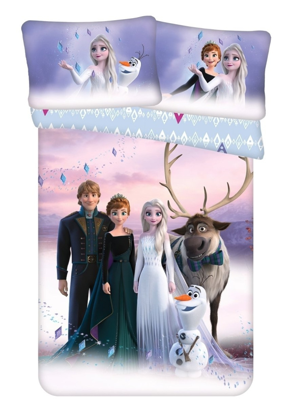Jerry Fabrics Disney povlečení do postýlky Frozen Elements baby Varianta: Disney povlečení do postýlky Frozen Elements baby 100x135, 40x60 cm