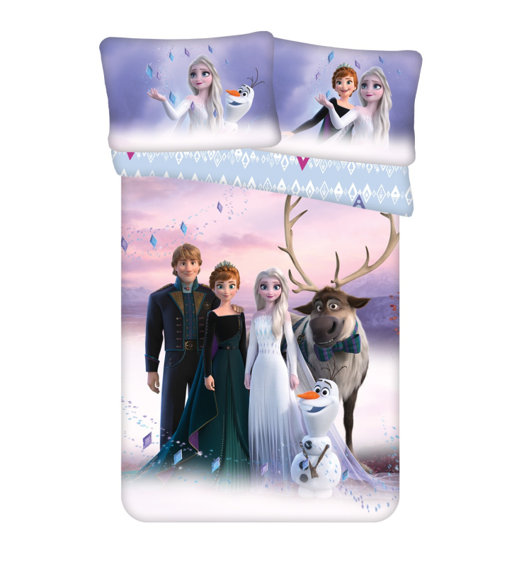 Jerry Fabrics Disney povlečení do postýlky Frozen Elements baby Varianta: Disney povlečení do postýlky Frozen Elements baby 100x135, 40x60 cm