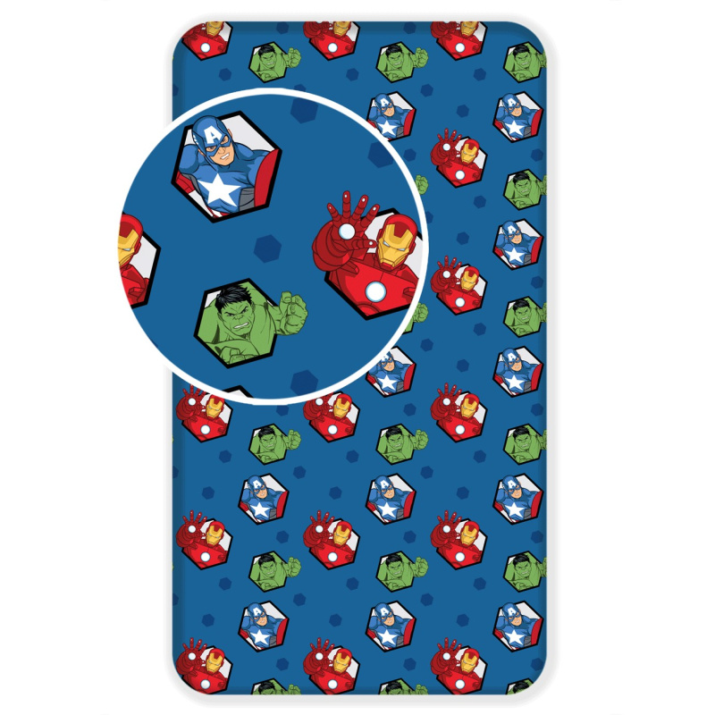 Jerry Fabrics Prostěradlo Avengers 03 Varianta: Prostěradlo Avengers 03 90x200x25 cm