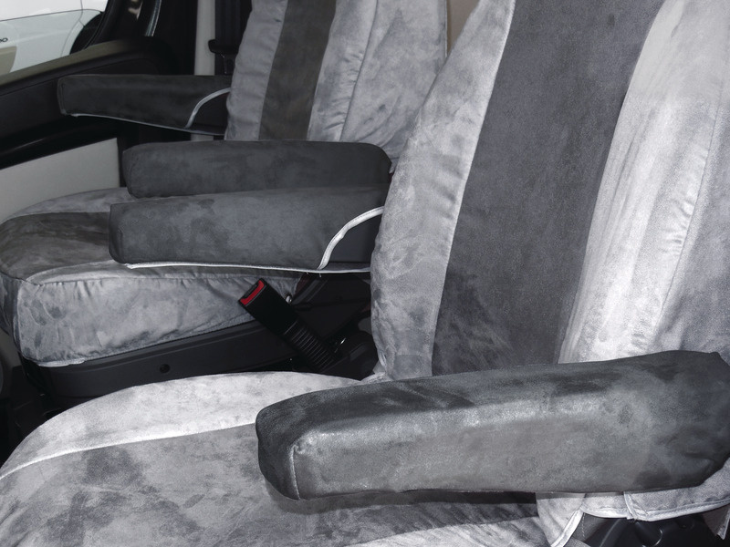 HIND Potah loketní opěrky Ducato 07 Alcatraz velur antracit pro 943301 / 943302