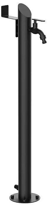 Zahradní sloupek na vodu GardWell Style / 93 cm / ocel / černá Varianta: ivi1