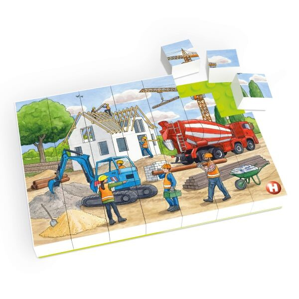 HUBELINO Puzzle Na staveništi