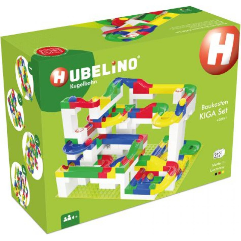 Hubelino KIGA Kuličková dráha - Stavební set 352 ks