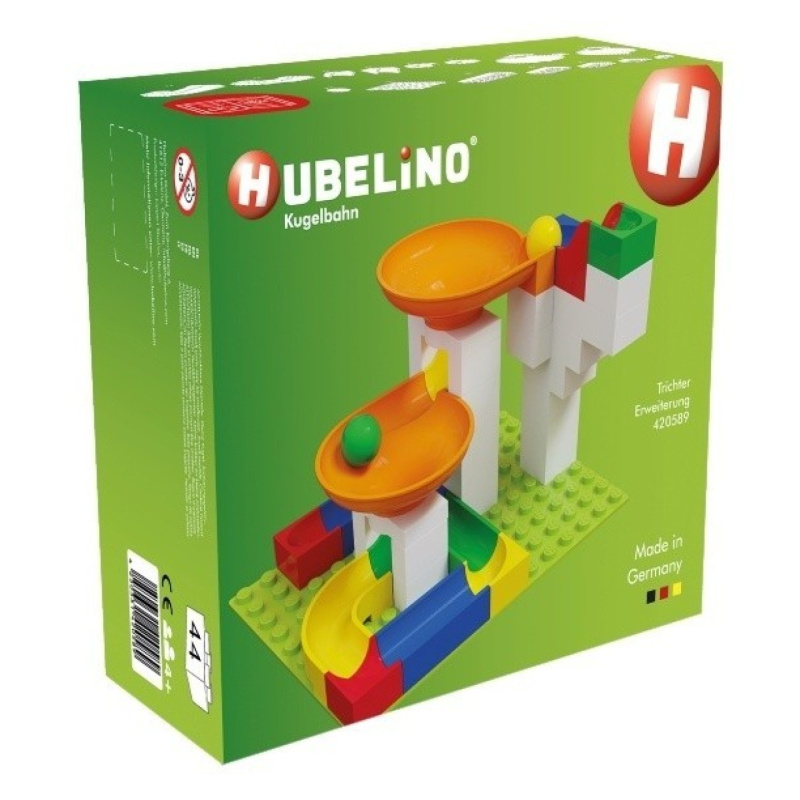 Hubelino Kuličková dráha - rozšíření 44 ks, s trychtýřem