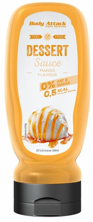 Body Attack Dessert Sauce 320 ml - Mango