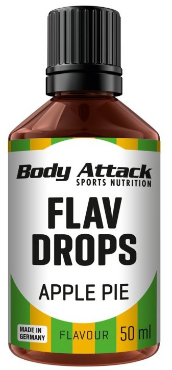 Body Attack Flav Drops 50 ml - skořicová rolka