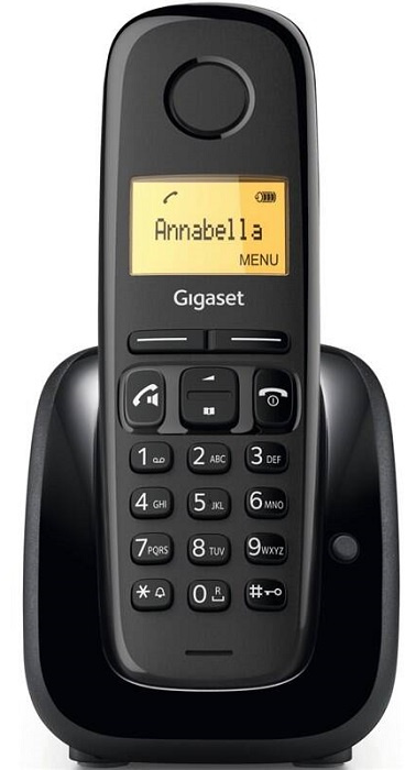 Domácí telefon Gigaset A280 / bezdrátový / černá Varianta: ivi1