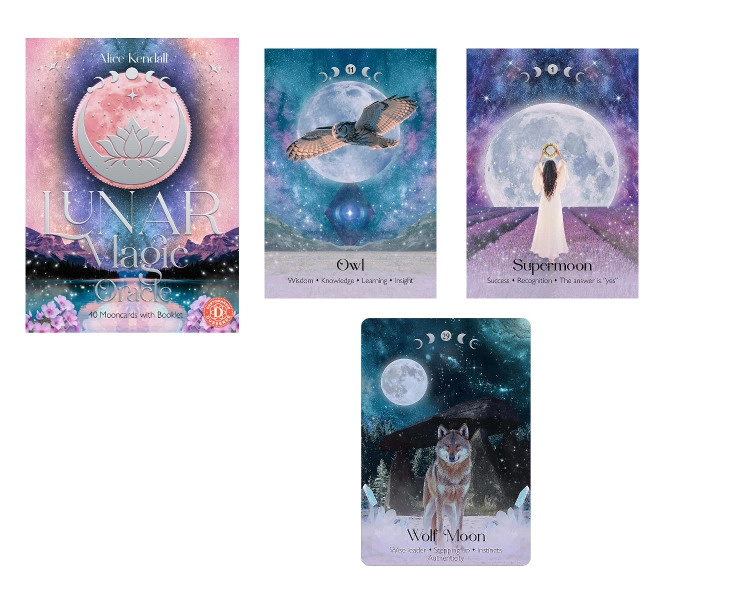 Lunar Magic Oracle – vykládací karty Dusserre