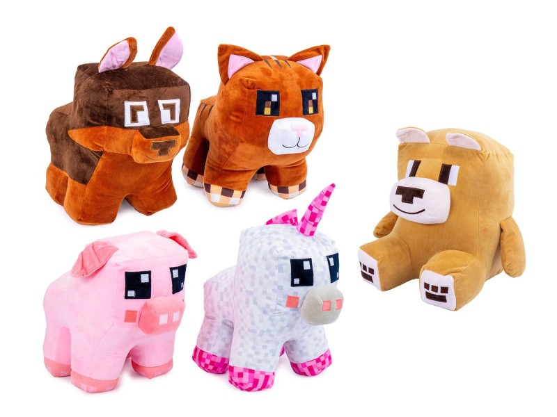 Plyšová figurka Pixel design mix 32 cm - 1 kus