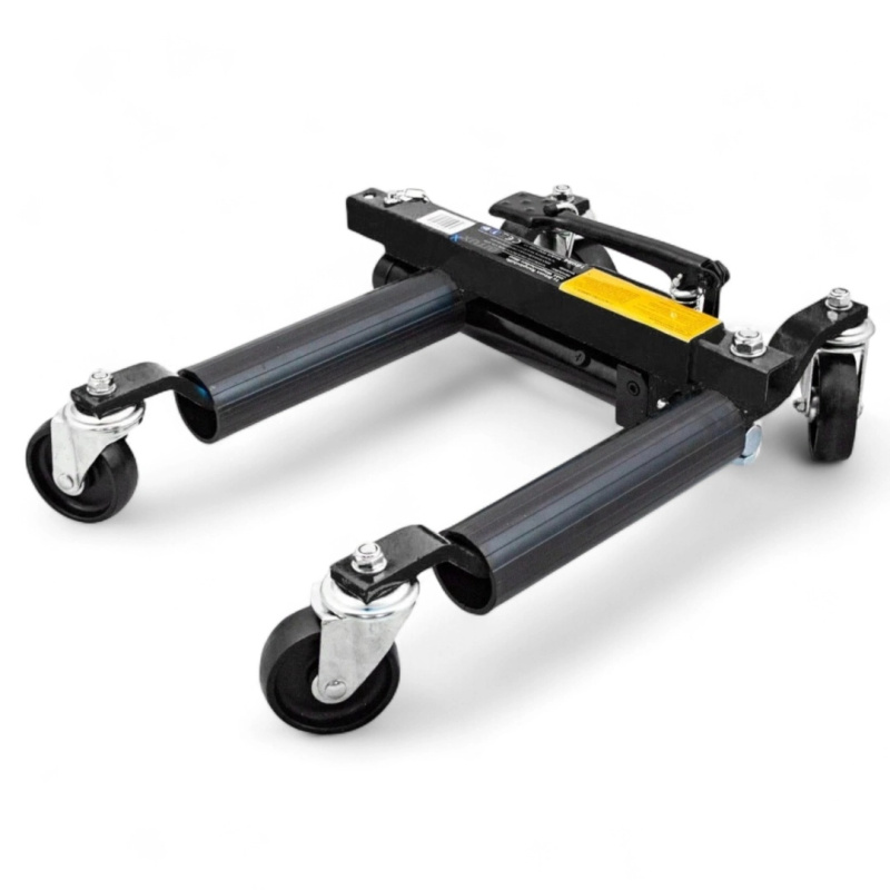 Hydraulická manévrovací rolna pod kolo 680 kg, ocelová, pro pneumatiky do 30 cm