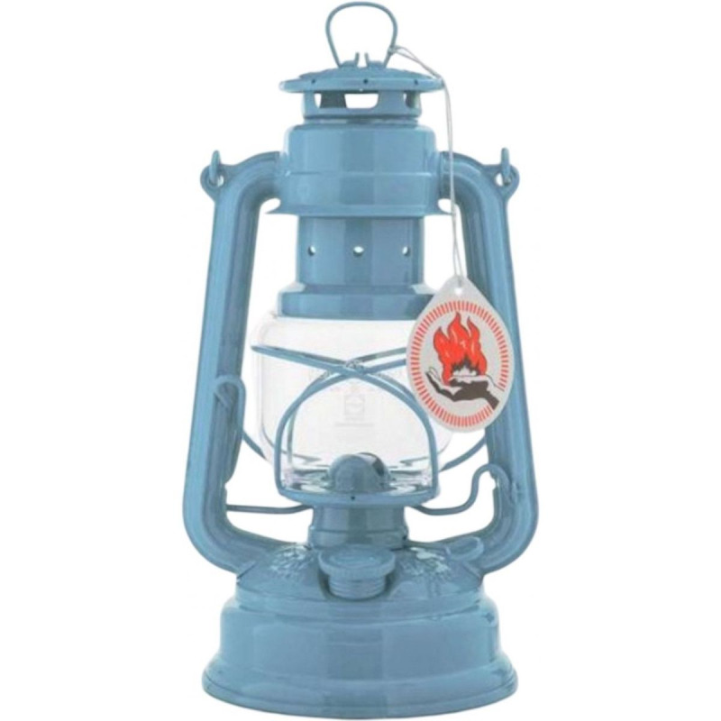 Feuerhand Hurricane Lantern, lucerna, pastelově modrá