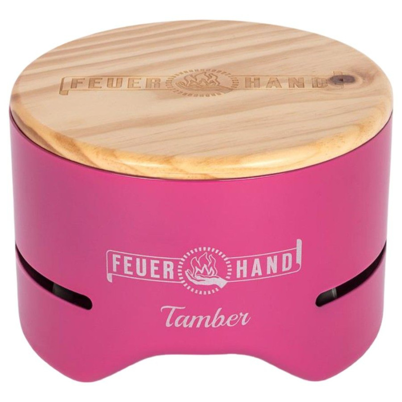 Feuerhand Table Top Grill Tamber, Telemagenta, stolní gril, růžová