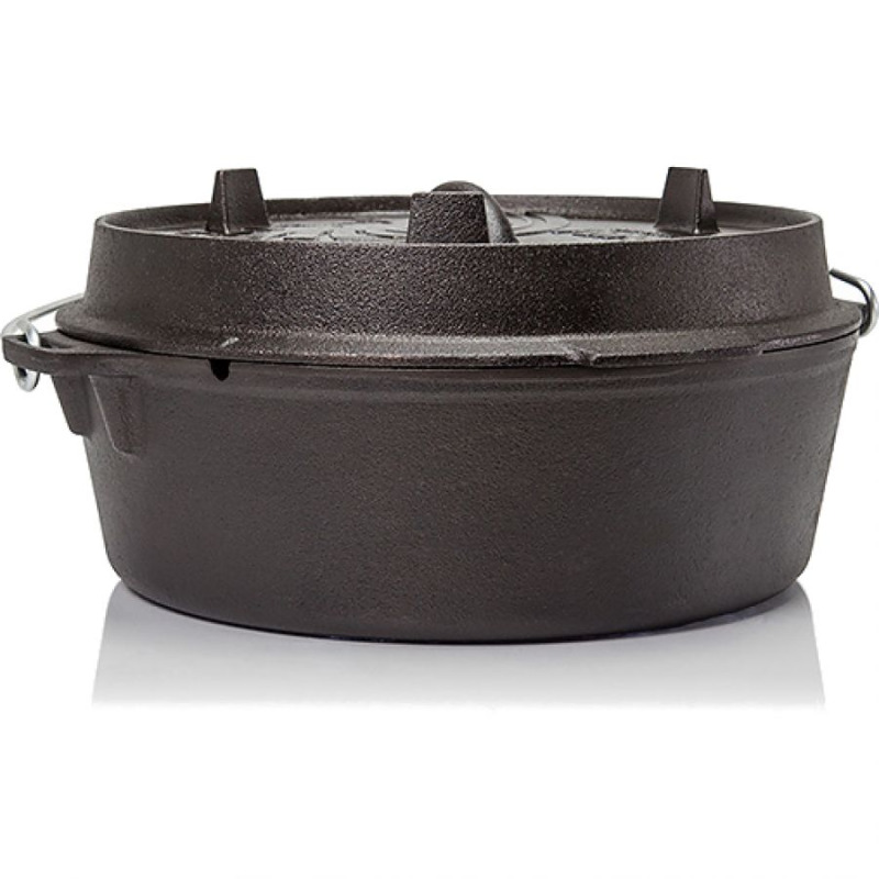 Petromax Dutch Oven ft 4.5 with plane bottom, litinový hrnec