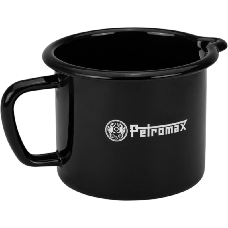 Petromax Enamel Milk Pot, Hrnec, černá