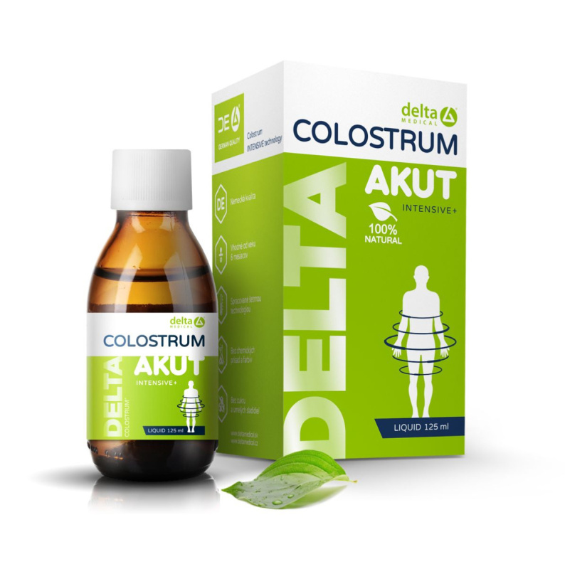 DELTA MEDICAL Colostrum akut intensive natural sirup 125 ml