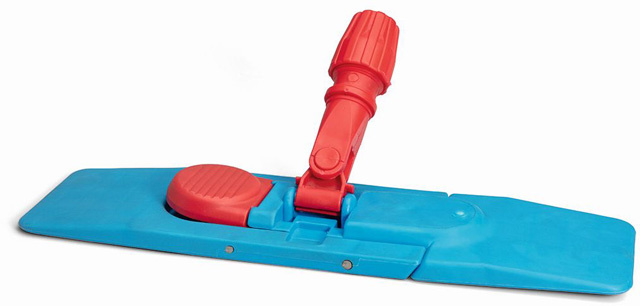 NOELLE Držák na mop 50 cm plochý, skládací, otočný úchyt