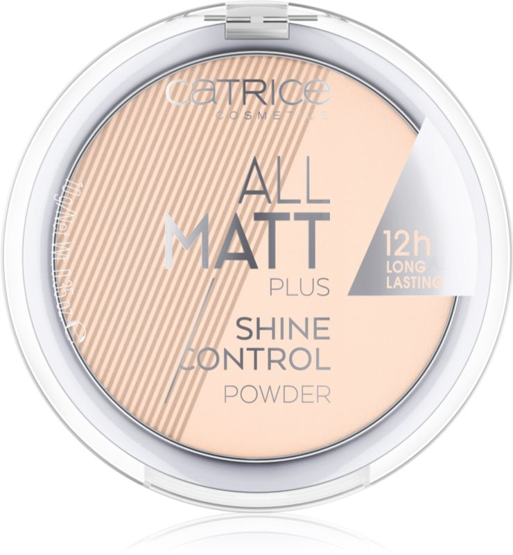Catrice All Matt Plus matující pudr odstín 010 Transparent 10 g