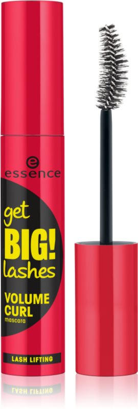 essence Get BIG! Lashes řasenka pro objem a natočení řas odstín 01 Black 12 ml