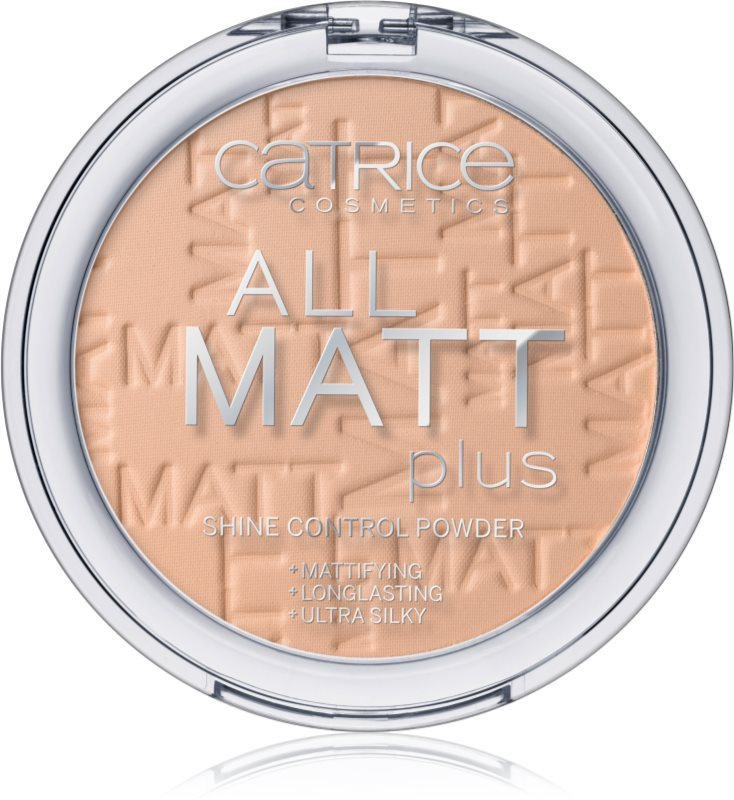 Catrice All Matt Plus matující pudr odstín 025 Sand Beige 10 g