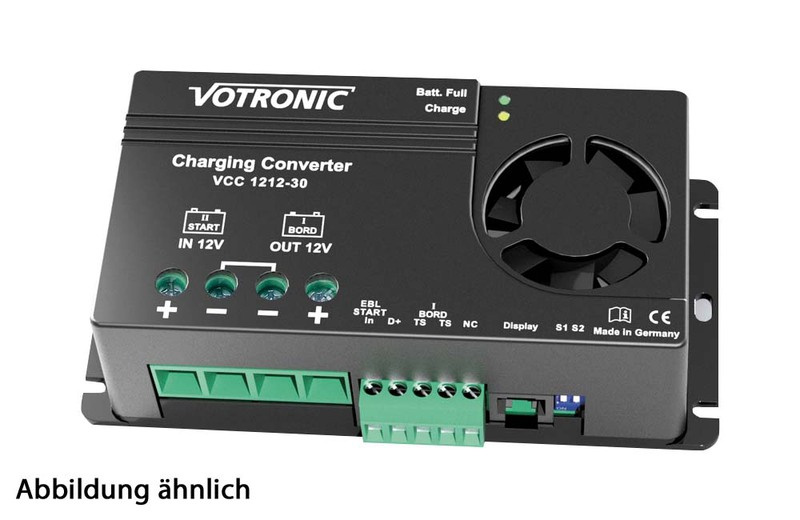 Nabíjecí měnič 12V/70A Kombinovaná nabíječka a posilovač 12V, VCC 1212-70