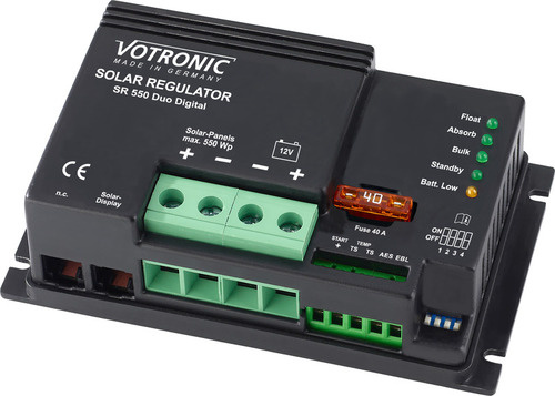 PWM regulátor nabíjení, Carbest 12V solární regulátor SR530 Duo Digital