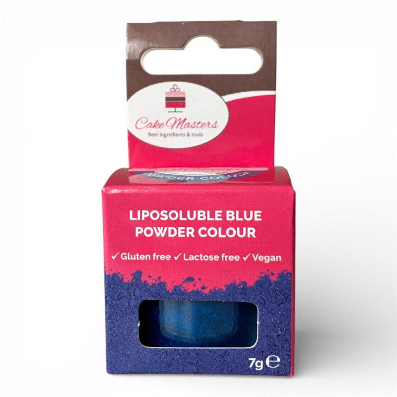 Cake Masters Prachová barva na čokoládu Blue 7g