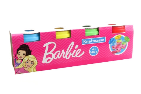 Alltoys Modelína Barbie 4x140 g
