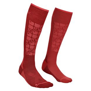 Ortovox Woman Ski Compression Socks dark blood, vel. 39-41