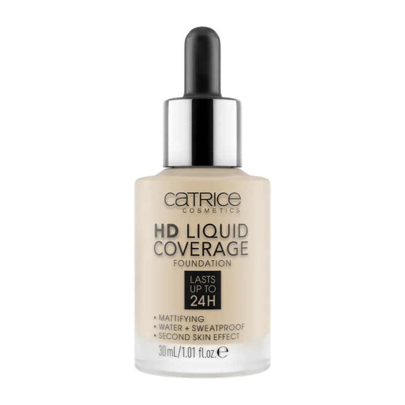 Catrice HD Liquid Coverage make-up odstín 010 Light Beige 30 ml