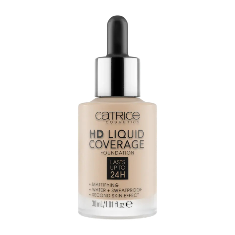 Catrice HD Liquid Coverage make-up odstín 020 Rose Beige 30 ml