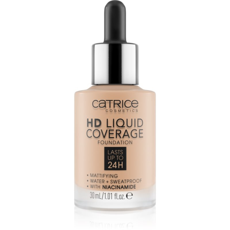 Catrice HD Liquid Coverage make-up odstín 030 Sand Beige 30 ml