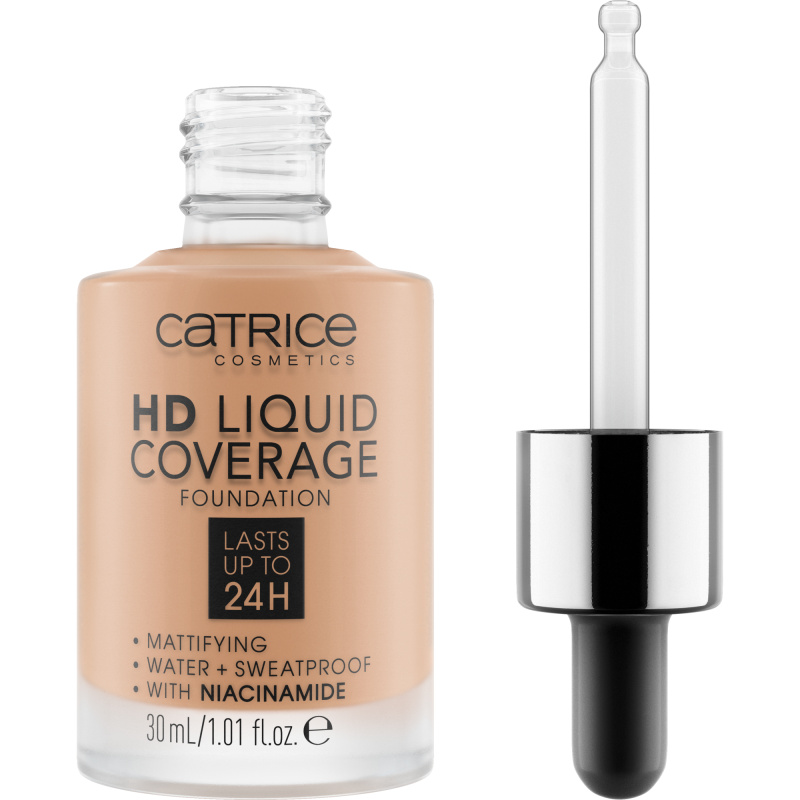 Catrice HD Liquid Coverage make-up odstín 040 Warm Beige 30 ml