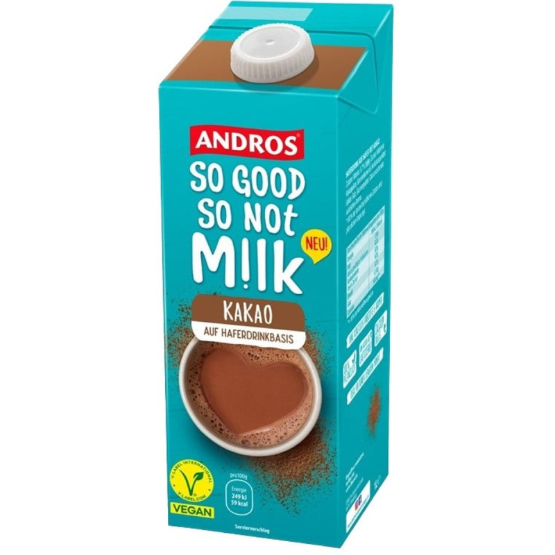 Andros So Good So Not M!lk Ovesný nápoj s kakaem