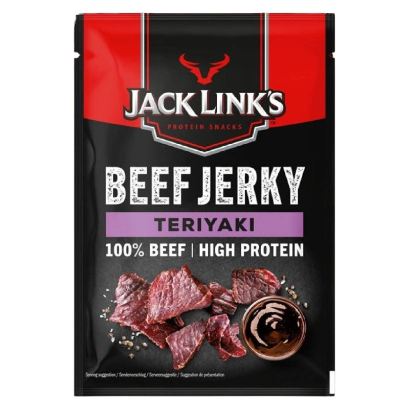 Jack Links Hovězí sušené maso Beef Jerky Teriyaki, 60 g