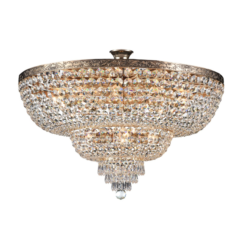 Maytoni Křišťálový lustr PALACE, 14xE27, Ø 80 cm