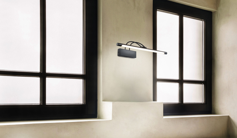 Maytoni Designové LED svítidlo nad obrazy FINELLI, 12,1W, d. 55 cm, 3000K Barva: Černá