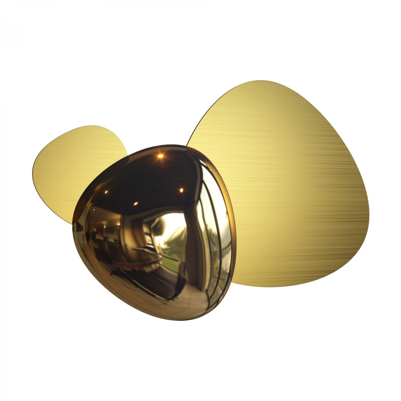 Maytoni Nástěnné LED svítidlo JACK-STONE, 8W, š. 36,3 cm, CRI90 Barva: Zlatá