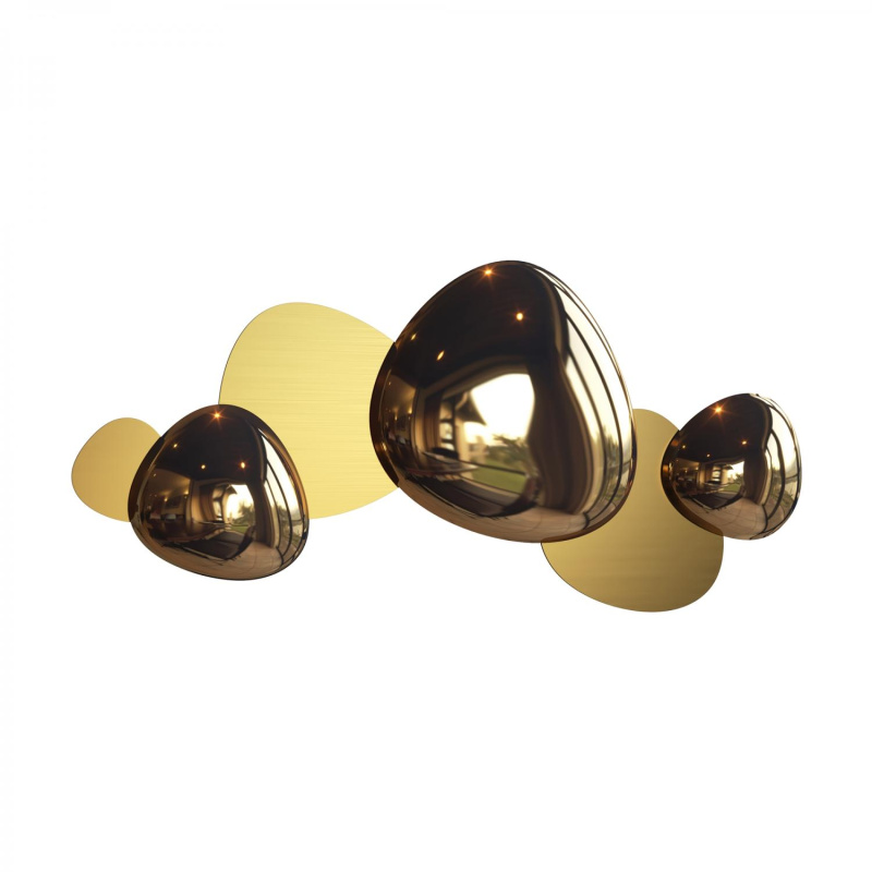 Maytoni Nástěnné LED svítidlo JACK-STONE, 13W, š. 79 cm, CRI90 Barva: Zlatá