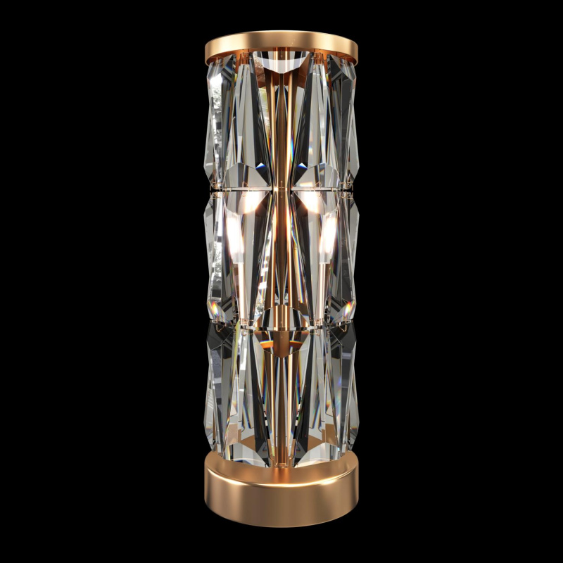 Maytoni Luxusní stolní lampa PUNTES, 60W, v. 58 cm, 2xE14 Barva: Zlatá